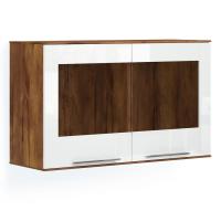 Навесной шкафчик Соло (таксония/белый глянец)