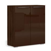 Обувница  2 двери Solo (орех Коламбия/коричневый)