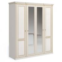 Шкаф для одежды Vittoria Bianca с зеркалами