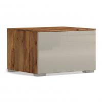 Тумба в гостиную Solo без топа (таксония/глянец мокко)