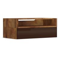 Тумба с 3D нишей Solo Quadro (таксония/коричневый)