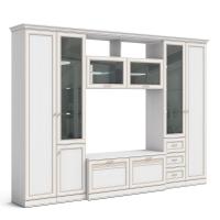 Стенка в гостиную Верди (дуб Белуна)