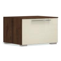 Тумба в гостиную Solo без топа (орех Коламбия/ваниль)