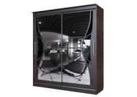 Шкаф-купе №19 (2,0 м) Симфония (дуб венге)