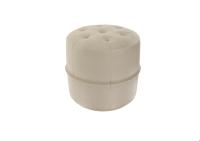 Пуф "Круглый" (Сантекс Бежевый)