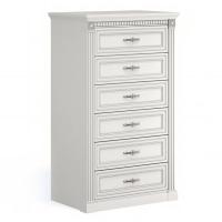 Узкий комод Vittoria Bianca Silver