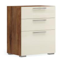 Тумба в гостиную Solo 3 ящика (таксония/ваниль)