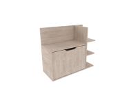 Обувница №12 правая (Гикори светлый)