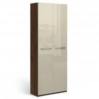Узкий шкаф в прихожую Solo (орех Коламбия/мокко)