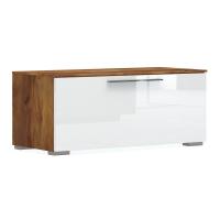 Тумба для обуви с откидной дверцей Solo (таксония/белый)