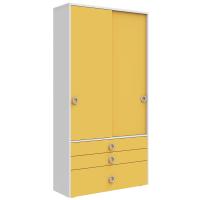 Шкаф-купе Люмия (Белый матовый)