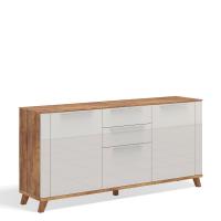 Тумба для гостиной на опорах 1800мм (таксония/мокко)