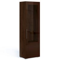 Шкаф витрина Solo (орех Коламбия/коричневый) правый