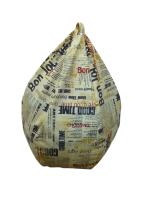 Пуф "Груша" (Газета)