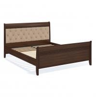 Кровать двуспальная 160x200 Vittoria (Noce/Romantica18)