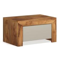 Прикроватная тумба Блейд (тис Таксония/глянец мокко)