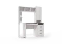 Стол компьютерный №6 (Ясень Анкор светлый (без фотопечати))