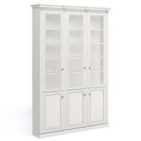 Библиотека 3 секции Vittoria (Bianca серебро)