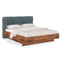 Кровать Solo QUATRO с мягким изголовьем 160х200 (таксония/рогожка)