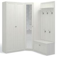 Угловая прихожая Рапсодия Ида с гравировкой