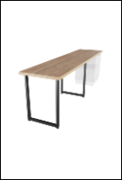 Стол (3000х860х570мм.Опора П-обр.2шт."СТАНДАРТ")