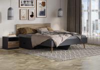 Кровать Сонум Кровать Ines (графит)