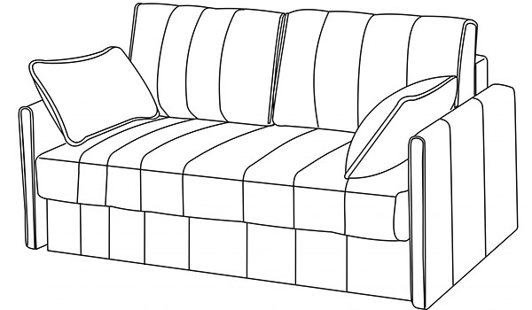 ДВОЙНОЙ ДИВАН НИЦЦА