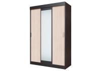ЭДМ-5 Шкаф-купе (дуб венге/дуб млечный)