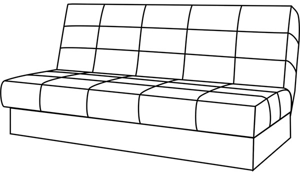 ПРЯМОЙ ДИВАН ПАРМА