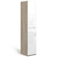 Шкаф-пенал Solo (белый глянец)