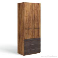 Шкаф двухстворчатый Соло (таксония/шпон)