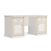 Письменный стол с тумбами Виттория (Bianca)