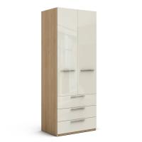 Шкаф для одежды Solo с ящиками (дуб Ривьера/ваниль)