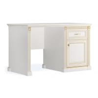 Письменный стол с тумбой Виттория (Bianca)