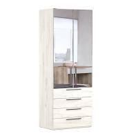 Шкаф с ящиками для белья Наполи (Крафт белый)