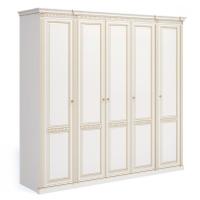 Пятидверный шкаф для одежды Vittoria Bianca