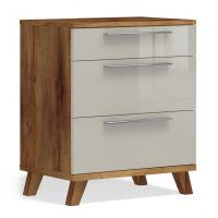 Прикроватная тумба на опорах Solo (таксония/мокко)