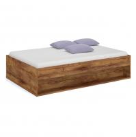 Кровать-тахта с ящиком для белья 120х190 Solo (таксония)