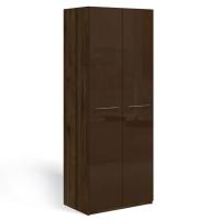Шкаф для одежды Solo (орех Коламбия/коричневый глянец)