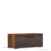 Тумба для обуви 1 дверь откидная Таксония/Шпон