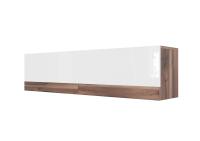 Модульная система «Ницца» Полка навесная (1300) (Истанбул/Белый глянец)