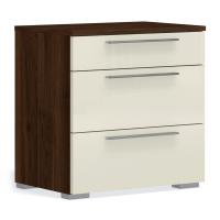 Прикроватная тумба Solo (орех Коламбия/ваниль)