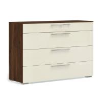 Комод c выдвижными ящиками Solo (орех Коламбия/ваниль)