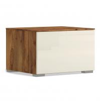 Тумба в гостиную Solo без топа (таксония/глянец ваниль)