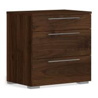 Тумба с тремя ящиками Solo (орех Коламбия)