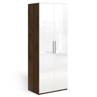 Шкаф для одежды Solo (орех Коламбия/белый глянец)