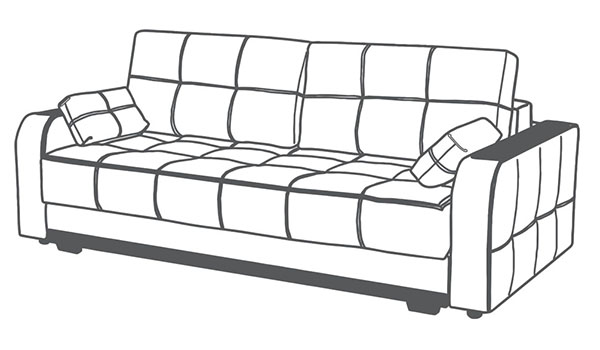 ПРЯМОЙ ДИВАН МОНАКО