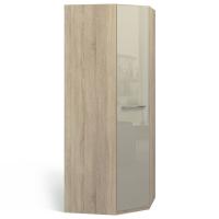 Шкаф угловой Solo (дуб сонома/глянец мокко)
