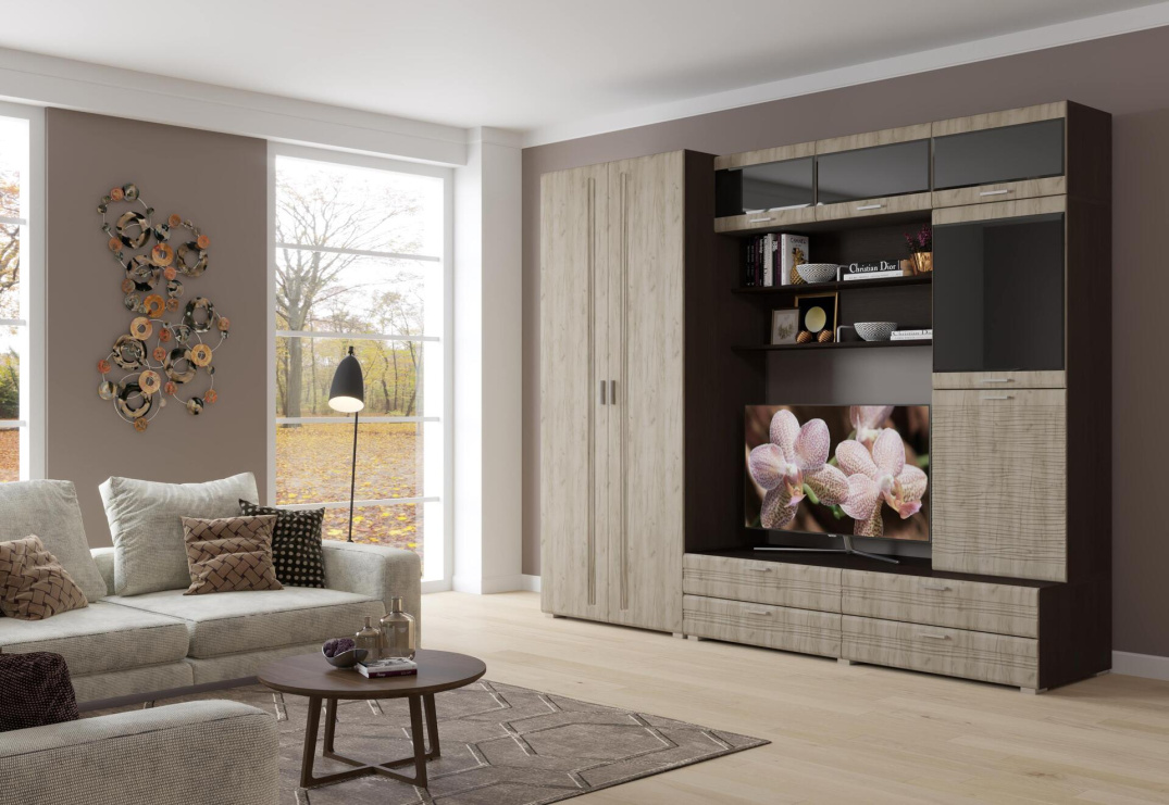 Венге-Дуб серый Венге-Дуб серый