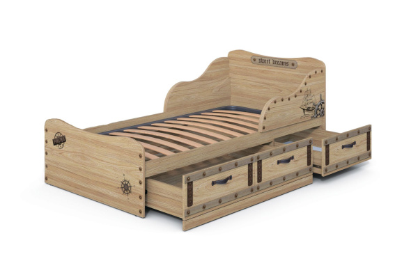 Кровать детская «Корсар-3-1»